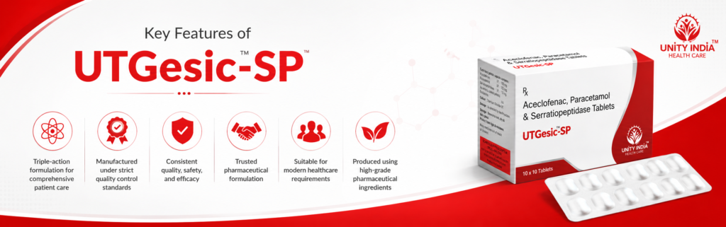 UTGesic-SP 4 unity india health care utgesic sp benifits